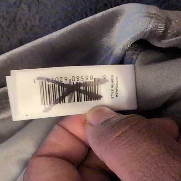 Joe Fresh| NWT Silver Velour Bikini Strap Tank Top Polyester Blend - Picture 13 of 13